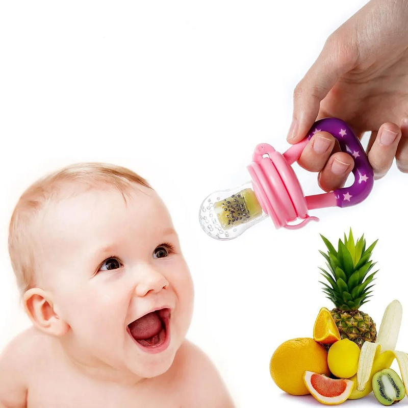 Miniatura 4 de chupo para bebe alimentos frutas